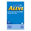 Aleve Pain Reliever & Fever Riduttore Tablets, Naproxen Sodium, Headache, Back and Body Pain Relief Medicine, 270 Count