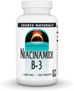 Fonte Naturals Niacinamide B-3-1500 mg, 100 compresse