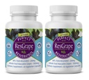 Integratori Perfetti – ResGrape Resveratrolo Perfetto – 60 Capsule – Trans-Resveratrolo & Organic Muscadine Uva - 2 Pack