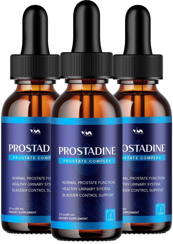 Prostadine Gocce per la salute della prostata – Prostadine Bladder & Urination Support, Forza massima, 2024 Formula migliorata, 3 - Mese di alimentazione