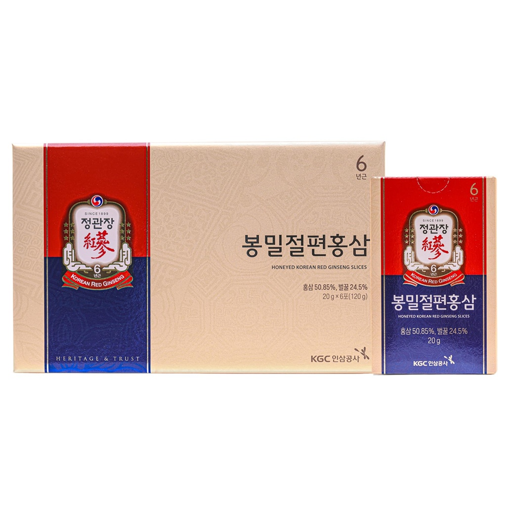 Miele coreano di Ginseng rosso, aumentare l'energia naturale, le prestazioni e l'immunità - 6 pacchetto
