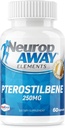 NeuropAWAY Elements Pterostilbene (60 250 mg di acido resistente capsule per bottiglia)