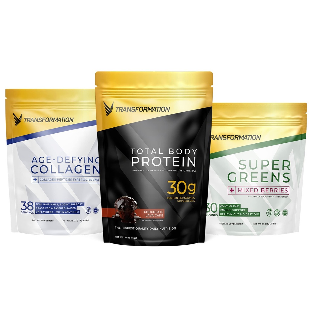 Polvere di proteina di cioccolato di trasformazione | 30G super-proteina multi-proteina+ Peptidi di collagene idrolizzato a base di erba-polvere- Capelli, Pelle, Super Green organici Superfood Polvere- Immune & Energy Support