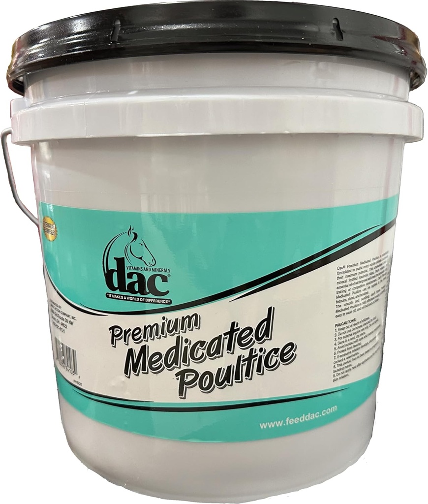 dac Vitamins and Minerals DAC Premium Poultice Medicato - 23lbs, Bianco