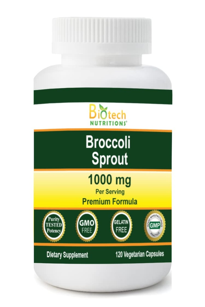 Broccoli Sprout 1000 mg 120 capsule vegetali
