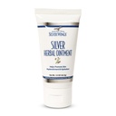 Sentiero naturale Alette d'argento 250ppm Argento Unguento di erbe - Cura della pelle nutriente e idratante 1.50oz