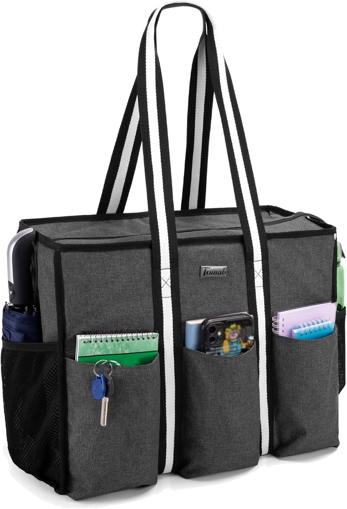 Trunab Utility Tote Bag per Infermiera Infermiera Bag e Tote per il lavoro per le donne con 15.6" Manica per laptop, Tasche multiple
