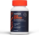 Ro Hair Support Supplemento per gli uomini | con Saw Palmetto, Zinco e Biotina per aiutare il supporto e Nourish Hair | 30-Day Supply (90 capsule)