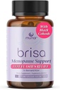 Munar Brisa Menopause Supporto – Equilibrio ormonale per le donne con cardo del latte, Vitex, Cohosh nero e Rhubarb. Riduce i flash caldi, aumenta l'energia, il detox del fegato – alimentazione di 30 giorni (60 capsule)
