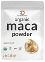Polvere di radice di maca peruviana organica, 3lbs – Forma Gelatinizzata facilmente digerita – Integratore di Superfoods di erbe per gli uomini e le donne – Supporta Immune & Energy Health – Non-OGM