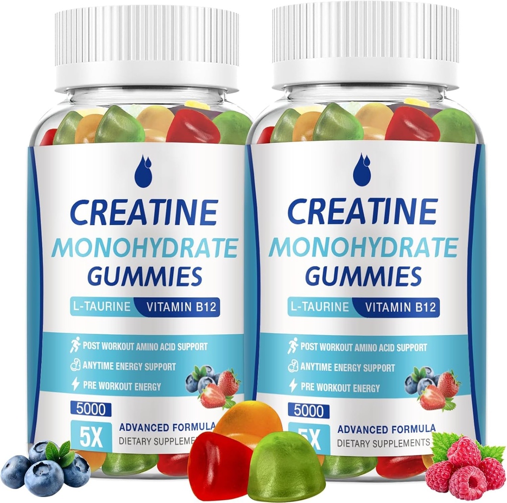 Creatina Monoidrato Gummies 2 pacchetti