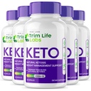rize labs - - Trim Life Labs Keto Capsules - Pillole di perdita di peso - Supporta la formula massima resistenza, Keto+ACV Supplement (300 capsule)