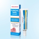 HEALMUSZ Toe Nail Fungus Unguento, Crema Antifunga per la salute delle unghie, Fungo del piede con Tolnaftate.