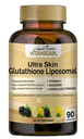 VITAMISAN Glutathione Liposomal, NAC, Latte Thistle, Collagen, Totale, 90 capsule, Made in USA, Fresh