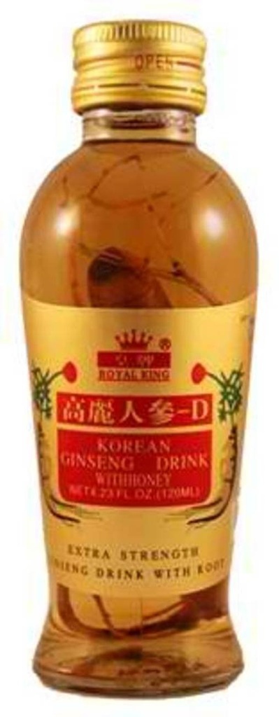 Royal King Ginseng miele bere con radice 10ct