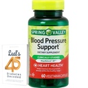 Supporto per la pressione sanguigna della valle di primavera, 60 capsule. include | da A a Zinc con LUAL|