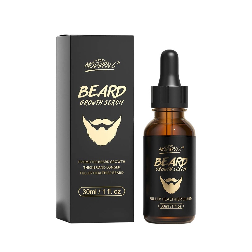 Olio di crescita del cuscinetto con la caffeina della biotina, siero di crescita del cuscinetto Stimulate per il trattamento dei capelli facciali, promuovi la ricrescita dei capelli per gli uomini il più lungo regalo maschile del cuscinetto della masculina