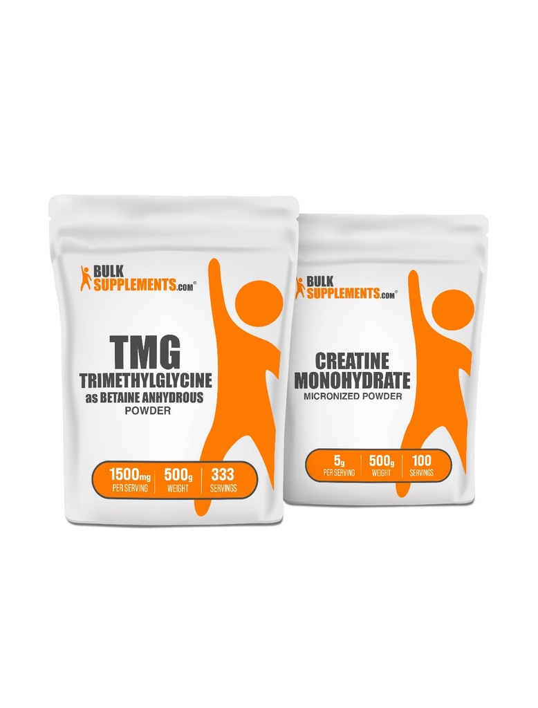 Trimetilglicina (TMG) 500g + Creatina 500g Bundle