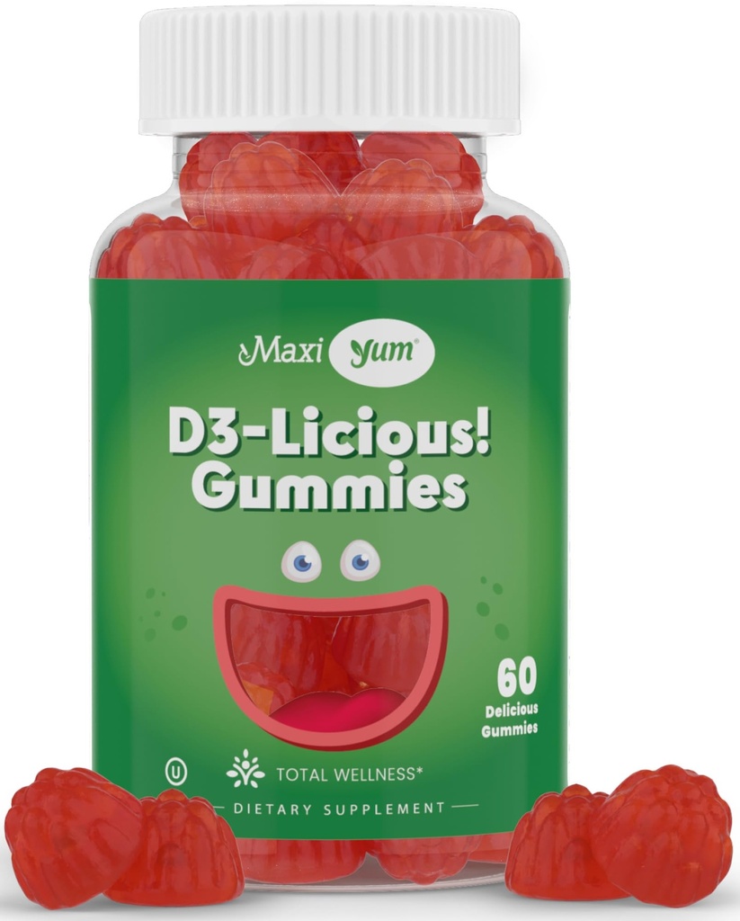 Maxi Salute Vitamina D Gummies (60 Gummies)