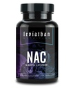 Leviathan Nutrition NAC Supplement N-Acetyl Cysteine per polmone, fegato, supporto immunitario - Potente supporto antiossidante per aumentare i livelli di Glutathione 600mg, 120 capsule