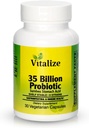 UVitalize - 35 miliardi di PROBIOTIC | Probiotici per le donne & Men| Probiotici con 8 macchie probiotiche | Metabolismo di sostegno e salute digestiva | Capsule probiotici vegani per tutti | 30 capsule vegetariane