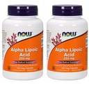 NOW Alimenti Acido lipoico alfa 250mg, 120 capsula vegetale (2 Confezione)