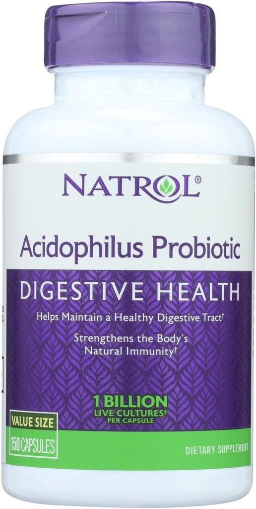 Natrol Acidophilus Probiotic - 100 mg - 150 capsule