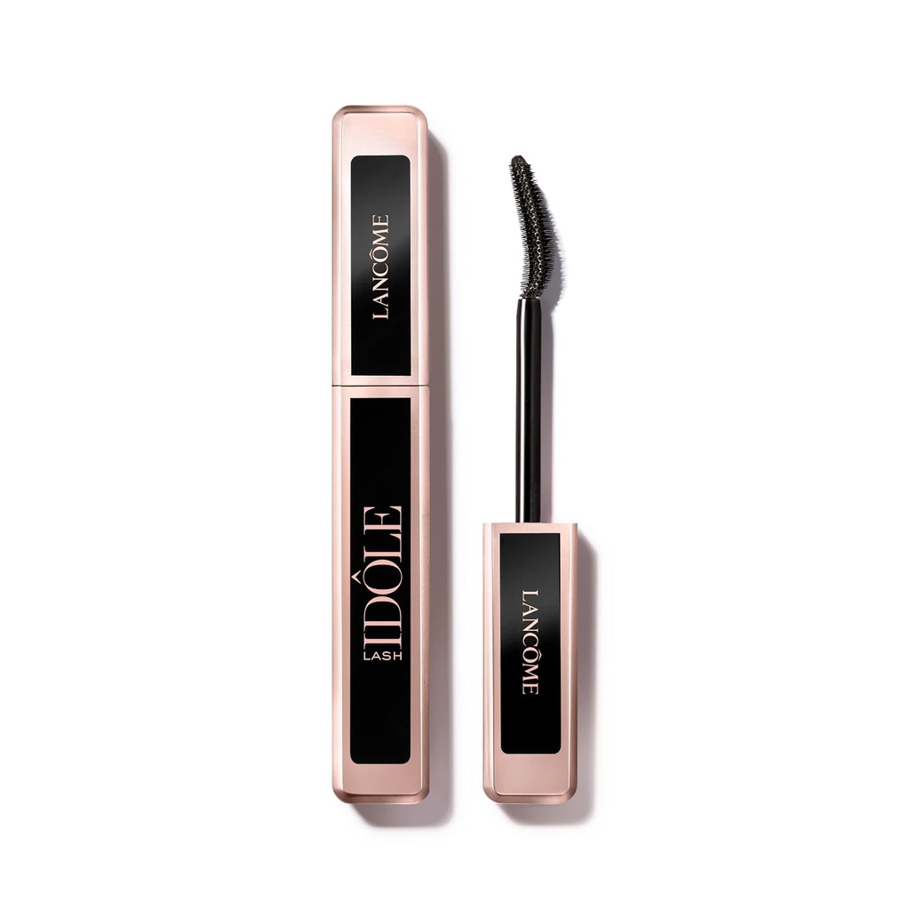 Lancôme Lash Idôle Lash-Lifting & Volumizing Mascara - Mascara nera per volume istantaneo, lunghezza e sollevamento - Smudge Proof & Up To 24H Wear - Nero
