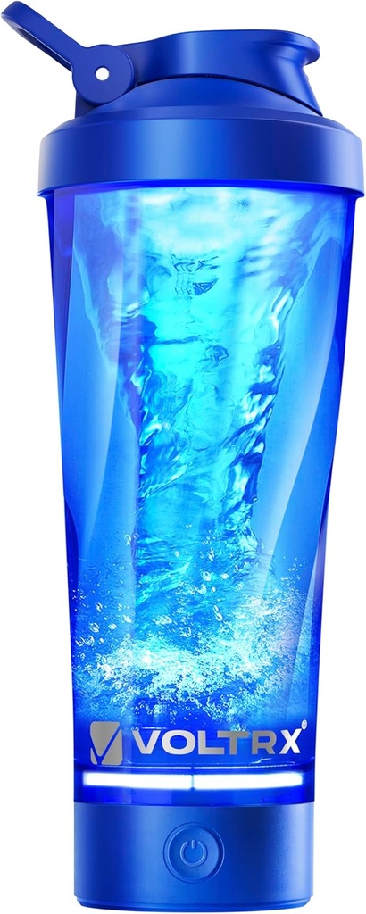 VOLTRX Premium Electric Protein Shaker Bottiglia, realizzata con Tritan - BPA Free - 24 oz Vortex Portable Mixer Cup/USB Tazze di Shaker ricaricabili per Protein Shakes