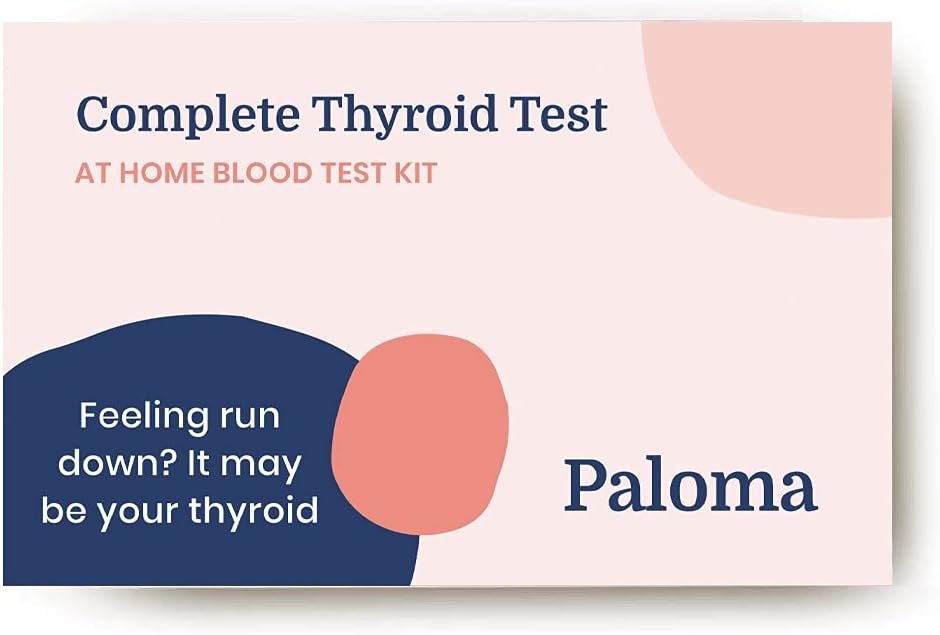 Test tiroideo completo on-Home | Accurato e completo | TSH, Free T3, Free T4, TPO Antibodies | Painless Finger Prick | Quick and Easy | from Hypothyroidism Expert Doctors
