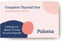 Test tiroideo completo on-Home | Accurato e completo | TSH, Free T3, Free T4, TPO Antibodies | Painless Finger Prick | Quick and Easy | from Hypothyroidism Expert Doctors