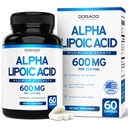 Acido alfa lipoico 600mg per Serving 60 capsule - Potente antiossidante per la neuropatia e la salute cardiovascolare (ALA Supplemento) - Terze Parti Testata, Non OGM, Gluten Free, Vegan & USA Made