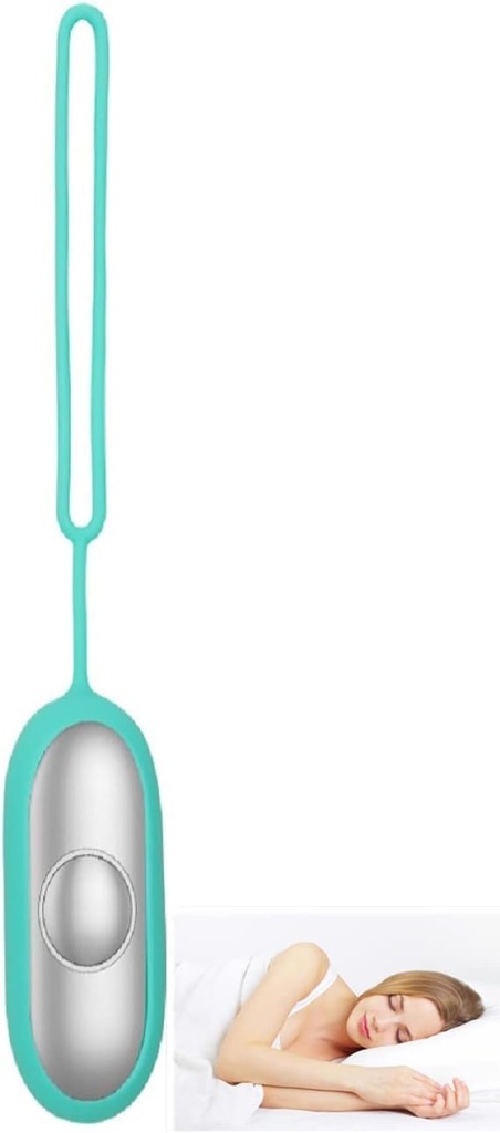 Macchina per l'ausilio al sonno intelligente con pressione regolabile per il sollievo dall'ansia, migliorare il sonno e il sonno veloce - Blu