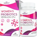 Negima Menopause Supplementi per le donne, 120 miliardi di CFU Probiotici per le donne, 13-in-1 Herbs & Botanicals Complex, per Menopause - 60 Caps
