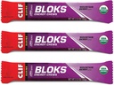 CLIF BLOKS - Energy Chews - Mountain Berry - Non OGM - Alimenti basati sulle piante - Fast Fuel for Cycling and Running -Workout Snack(2.1 Ounce Packet, 3 Count)