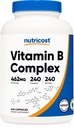 Nutricost Vitamina B Complex 462mg, 240 Capsule - con Vitamina C - Energy Complex