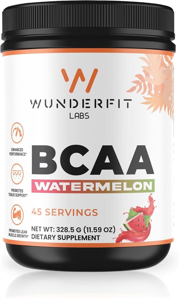 BCAA (Wrmelon), Polvere, 45 Serve