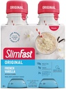 SlimFast Meal Sostituzione Shake, Originale Francese Vanilla, 10g di Pronta per Bere Proteine per Perdita di Peso, 11 Fl. Oz Bottiglia, 4 conte (Packaging May Vary)