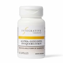 Integrative Therapeutics Alpha-Glycosyl Isoquercitrin - Supplemento Quercetin per Cell Health & Antioxidant Pathway Support* - Supporta Cell Integrity* - Vegan & Dairy-Free - 60 Count (60 Servings)