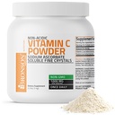 Bronson non acidic vitamina C polvere sodio ascorbate non GMO solubili cristalli fini - sistema immunitario sano, antiossidante e protezione cellulare, 1 chilogrammo (2.2 lbs, 35.3 once)