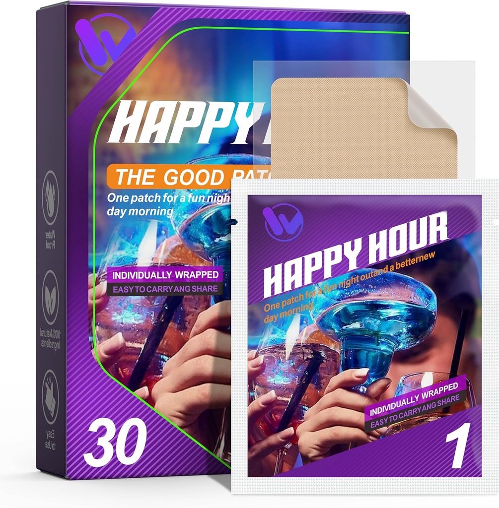 Avvolto individualmente 30 Pack-Use prima di bere, si sveglierà rinfrescato in il mattino