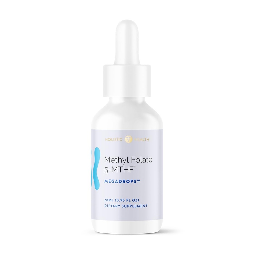 Methyl Folate 5-MTHF Mega DropsTM 28ML (.95 FL oz)