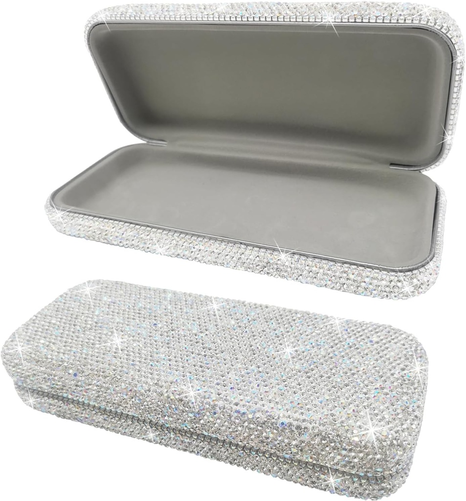 Bling occhiali da sole caso,Shiny Diamante occhiali da sole caso carino occhiali,Rhinestone caso di occhiali per le donne