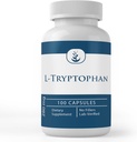 Ingredienti originali puri L-Tryptophan, (100 capsule) Sempre puri, nessun Additivi o Filler, verificati in laboratorio
