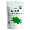 Iyasa Holistics Organic Neem Powder Ayurveda erba e superfood, Supporta la purificazione del sangue e del fegato, Promuove i capelli sani e la pelle chiara, Sacchetto risaginabile di 16 oz/ 453g