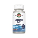 KAL Liposomal Vitamina B12 2500 mcg, Alta Assorbimento, Tecnologia Liposomica, Supporto per l'energia cellulare, Capsule vegani, Senza glutine, Fatto Senza Soia, 30 Serve