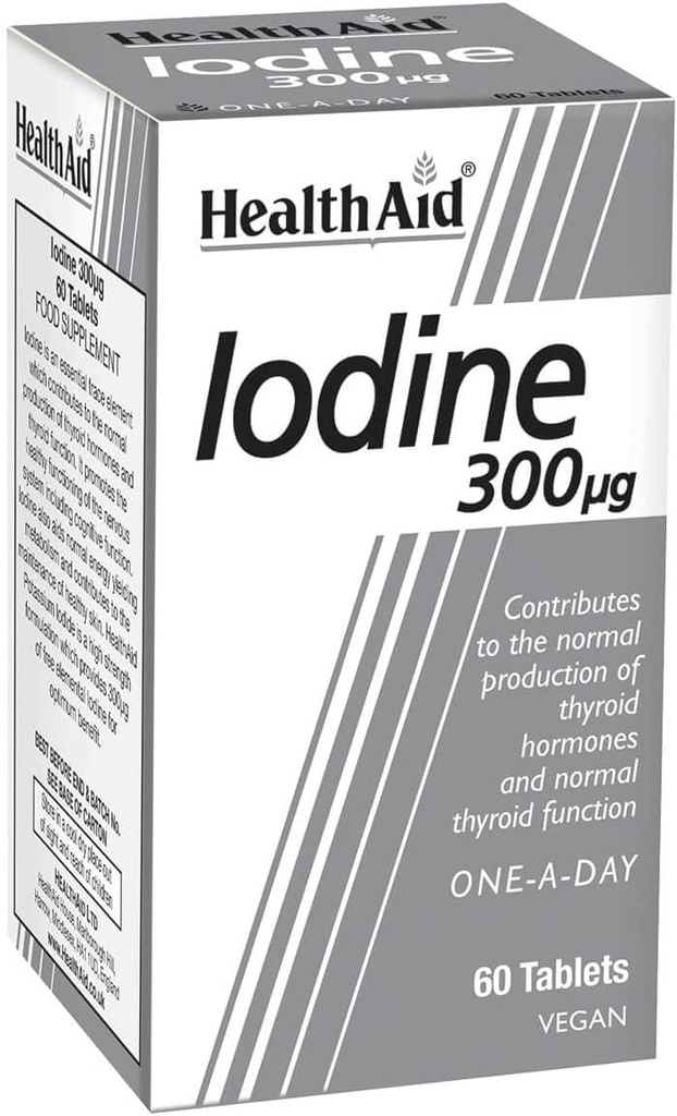 Aiuto sanitario 300mcg IdIodine compresse - Confezione da 60 compresse