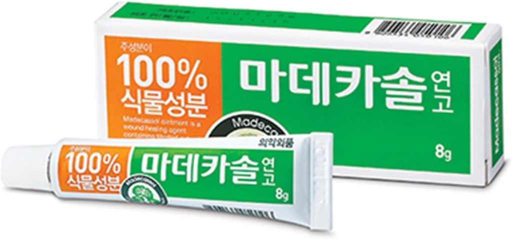 MADECA Derma Madecassol Ointment 8g – Crema per la guarigione della pelle per la riparazione, l'idratazione e la protezione – idratazione e ripristino della pelle.