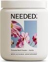 Ne ho bisogno. Vanilla Multivitamin Powder with Choline for Prenatal, Gravidanza, Senitura, Postpartum | Formulato con esperti e fornitura di terze parti