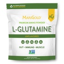 Polvere di L-Glutamina pura di MariGold - Gut sano, Immune e supporto muscolare, Non-GMO, Gluten Free, Soy & Allergen Free (5g / 5000mg per Serving)